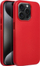 Mbrojtëse telefoni OEM Leather Mag Cover për iPhone 15 Pro, lëkurë, MagSafe, e kuqe