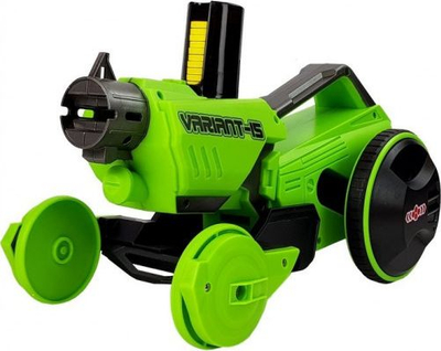 Lodër makinë me pult Lean Sport Pistol Launcher Car 2 në 1, me disqe shkumë, 2.4G, jeshile