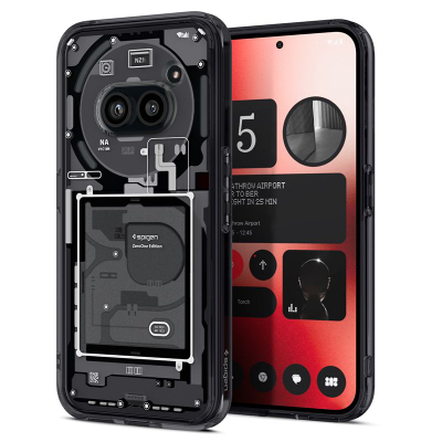 Mbështjellëse për Nothing Phone (2a) Spigen Ultra Hybrid, e zezë