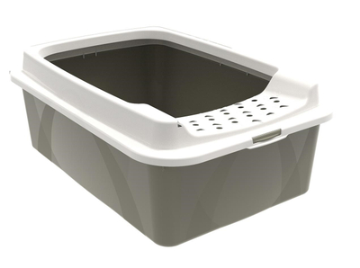Kuti rëre për mace Rotho Bonnie Eco, plastike rezistente, cappuccino