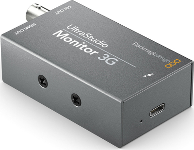 Kartë dalje video Blackmagic Design UltraStudio Monitor 3G, Thunderbolt 3, me SDI edhe HDMI, gri