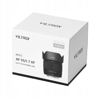 Objektiv Viltrox AF 35mm f/1.7 Air, APS-C, për Fujifilm X, i zi