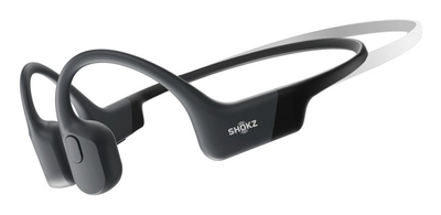 Kufje sportive Shokz OpenRun Mini, pa tela, bone conduction, me Bluetooth, të zeza