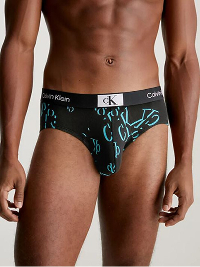Set mbathje për meshkuj Calvin Klein, të zeza/të kaltra/të hirta, 3 palë