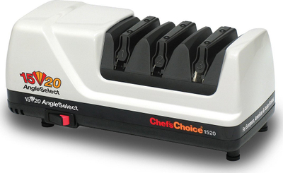 Mprehës elektrik thikash Chef'sChoice M1520, me diamant, 3 faza, bardh e zi