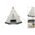 Çadër tipi Redcliffs Tent, 250x250x240 cm, për 2-3 veta, bezhë