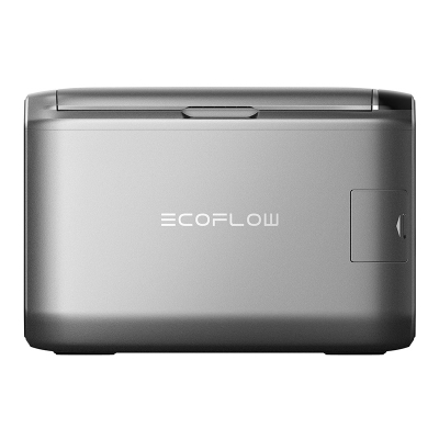 Frigorifer portativ EcoFlow Glacier, 55L, bateri 298Wh, gri