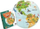 Glob fryrëz MG Ball Whole Globe, 30 cm, Little animals of nature, shumëngjyrësh