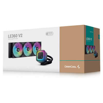 DeepCool LE360 V2, 360mm, ARGB, i zi