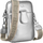 Çantë crossbody ROVICKY R-KP-09-HRH, lëkurë ekologjike, e vogël, argjend