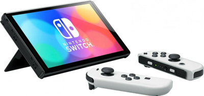 Nintendo Switch OLED Конзола, 64GB, White
