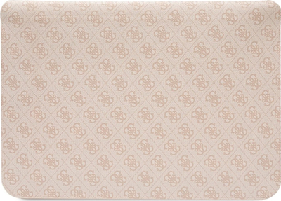 Çantë laptopi Guess GUCS14P4RPSP, 14", koleksioni 4G Printed Stripes, rozë