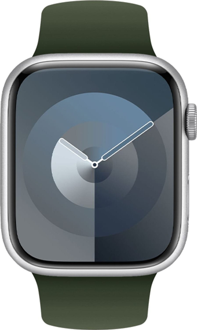 Byzylyk për orë Crong Liquid Apple Watch, 38/40/41 mm, silikon i lëngshëm, jeshil