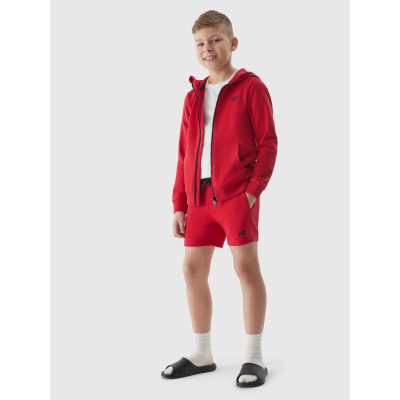Дуксер 4F Sweatshirt, памук, црвена
