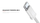 Maus за гејминг Rampage Vortex M1, безжичен, RGB, бел
