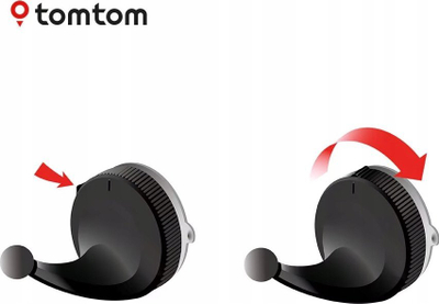 Магнетен држач TomTom Active, за навигатор 6\", USB-C, црна боја