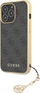 Mbulesë telefoni Guess 4G Charms GUHCP14LGF4GGR për iPhone 14 Pro, hardcase, gri