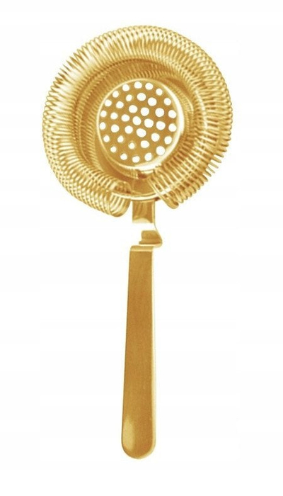Сито за коктели BAREQ Golden Bartender, професионално, златна боја