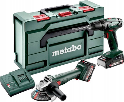 Set veglash pa kabllo Metabo Combo Set 2.4.3, 18V, me bateri