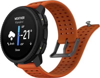 Ora sportive Suunto Vertical 2 Canyon, 1.5" AMOLED, GPS me dy breza, e zezë