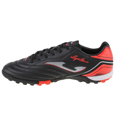 Këpucë futbolli Joma Aguila 22 për tapet sintetik, të zeza me të kuqe