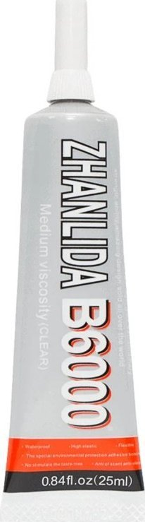 Ngjitës universal Zhanlida B-6000, 25 ml, transparent