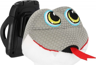 Jastëk udhëtimi Spokey SERPENTE 941253, për fëmijë, me mbajtëse smartphone, pelush çokollatë