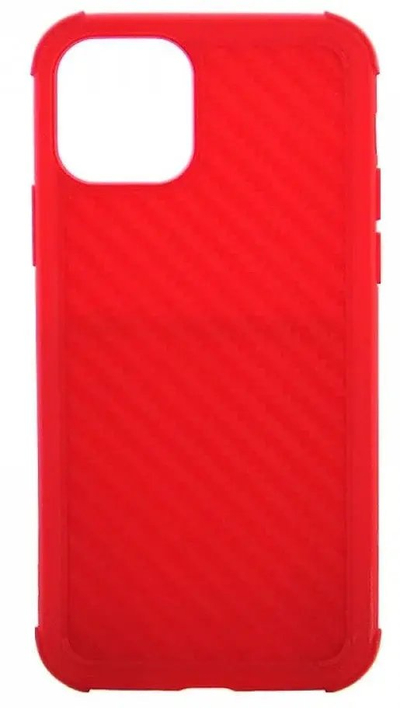 Këllëf telefoni iLike për iPhone 11 Pro 5.8", silikon, i kuq