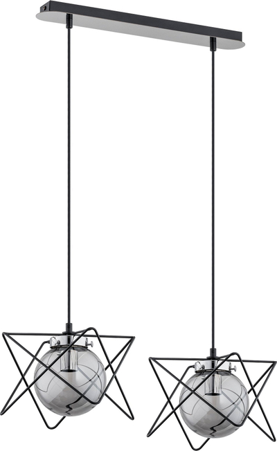 Llampë varese Orno CORRADO 2P, 2xE14 40W, krom