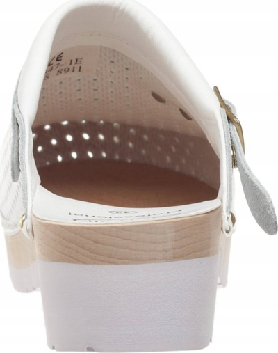 Sabot profesionist Dr. Scholl Supercomfort, mjekësor, nr. 39, i bardhë