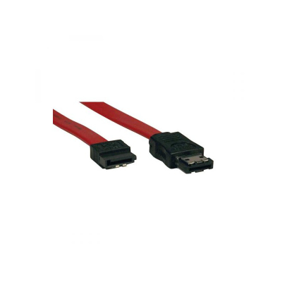 Кабел SATA LAMA PLUS, SATA M во eSATA M, 0.5 m, црвен