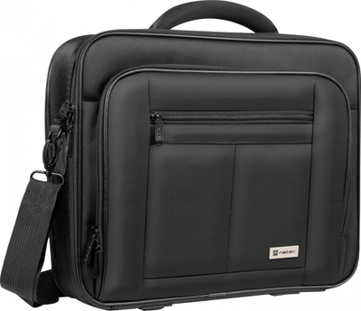 Çantë për laptop Natec Boxer, 15.6 ", e zezë