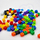 Lodra ndërtimi Woopie Mathematical Cube Blocks XL, 150 copë, edukative, shumëngjyrëshe