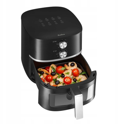 Fritezë me ajër Amica AFM 2020, 1500W, 4L, e zezë