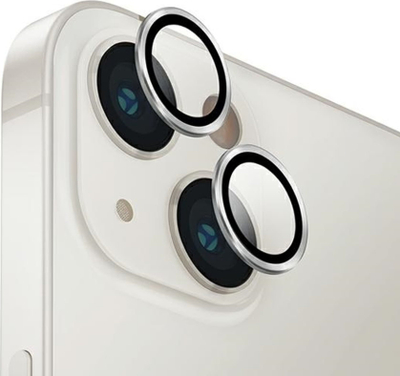 Mbrojtës alumini për kamerë Uniq Optix, për iPhone 14 6.1" dhe 14 Plus 6.7", argjendtë