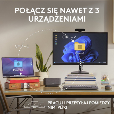 Maus Logitech MX, Bluetooth, USB, USB-C, rozë
