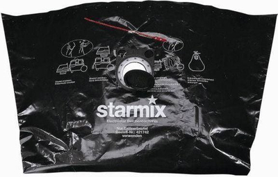 Qese pluhri Starmix FBPE 25/35, 35L, polietileni, set me 5 copë
