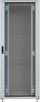 Kabinet rrjetit PEL 19", 42U, 600x600, gri RAL7035