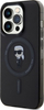 Kapak telefoni Karl Lagerfeld KLHMP14XHFCKNOK, për iPhone 14 Pro Max 6.7", MagSafe, i zi