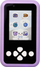 Telefoni gaming për fëmijë KDC-0027A, ekran 2.4" IPS, me butona, vjollcë