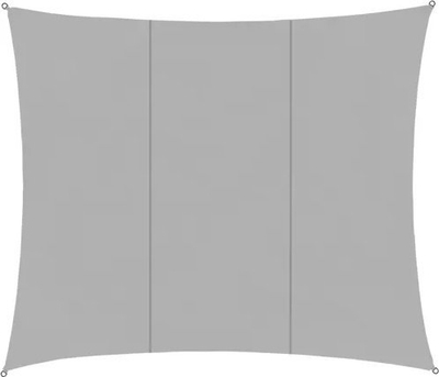 Tendë dielli Gardlov Shade Sail 23143, 4x3 m, gri, që mban rrezet e diellit e UV