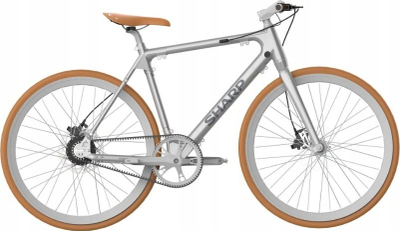 Biçikletë elektrike Sharp Milano 28", rrota 28", urbane, gri