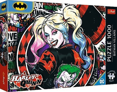 Puzzle Trefl Harley Quinn, 1000 pjesë, shumëngjyrësh