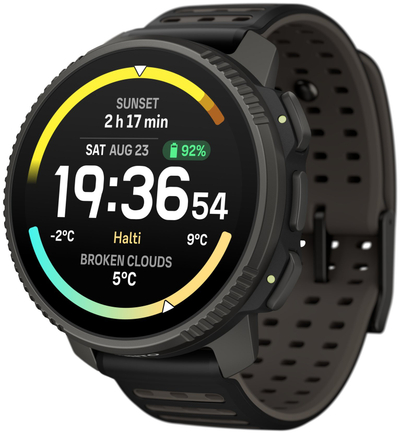 Ora smart Suunto Vertical 2 Titanium, AMOLED, GPS me dy breza, titan