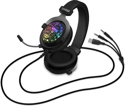 Kufje CONNECT IT Doodle, të zeza