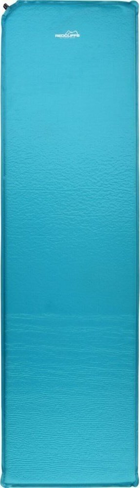 Dyshek kampingu vetë-fryrës REDCLIFFS, 180 x 50 x 2.5 cm, poliester, blu