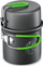 Set gatimi kampingu Optimus Terra Solo, 0.6L, alumin jo ngjitës, gri