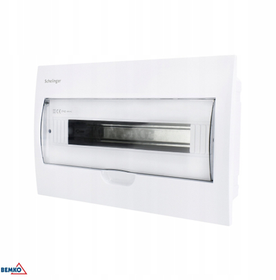 Panel elektrik i brendshëm Schelinger A80 RDP, 18 module, IP40, i bardhë