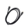 Dviced Cable USB-C To USB-C Nylon Textile 1,25M, Black