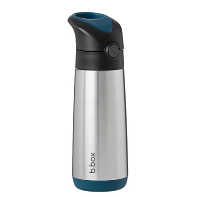 Termos b.box me pipë, 500ml, çelik inox, blu jeshile